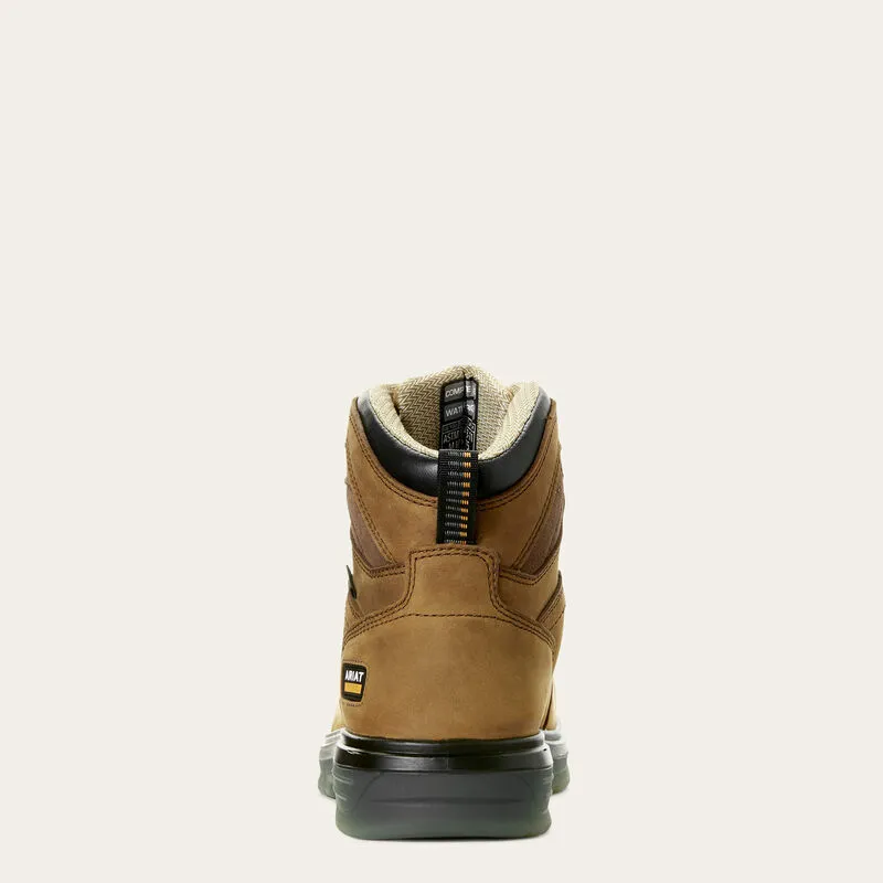 10032608 Ariat Turbo 6" Waterproof Work Boot For Rainy Season
