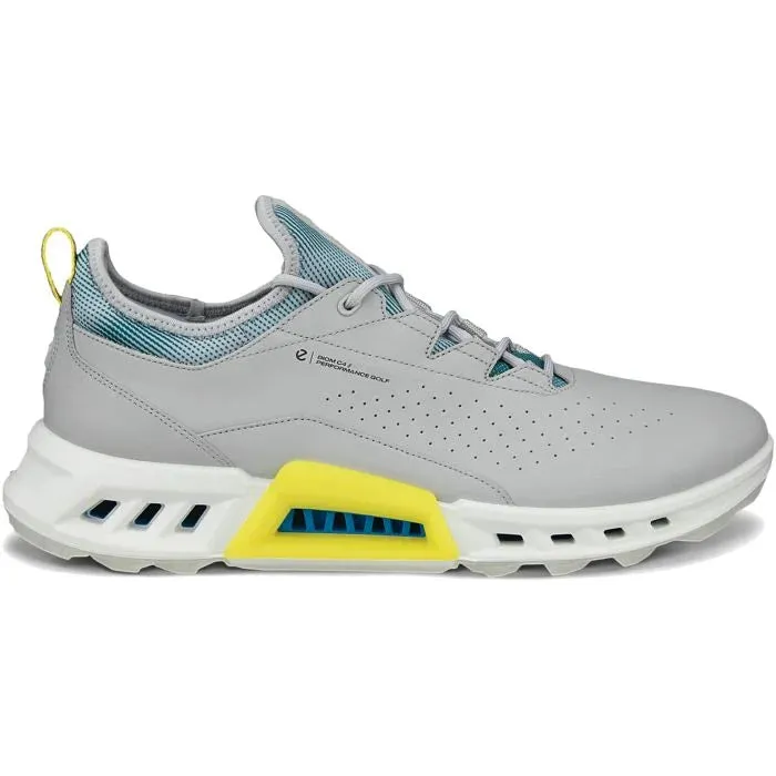 2025 Mens Ecco Biom C4 Lace Golf Shoes - Concrete/Bay Green Air Max 90 Golf Shoe Air Max 90g Golf