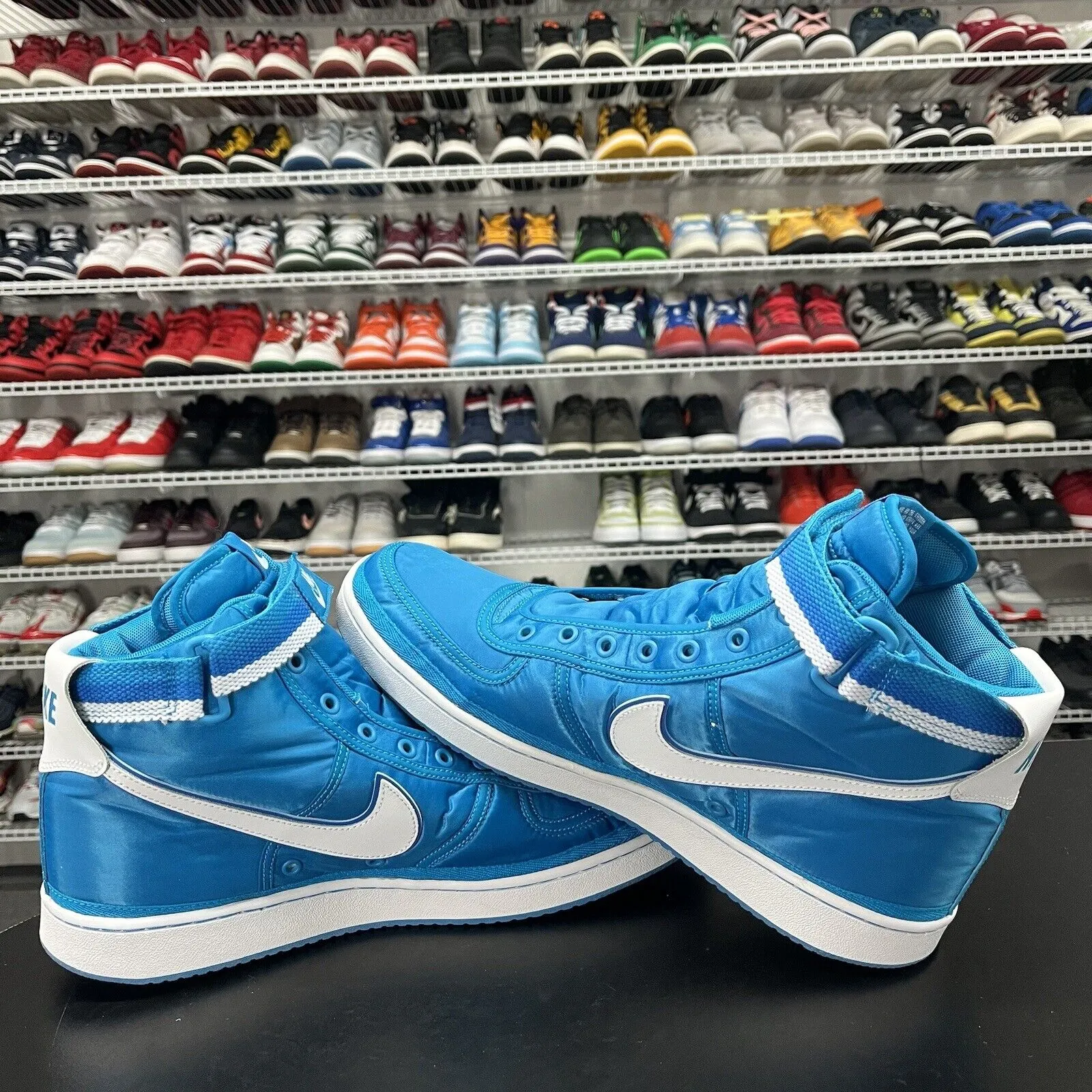 Nike Vandal Supreme High Blue Orbit 318330-400 Men's Size 13 Hi Top Sneakers Shoes