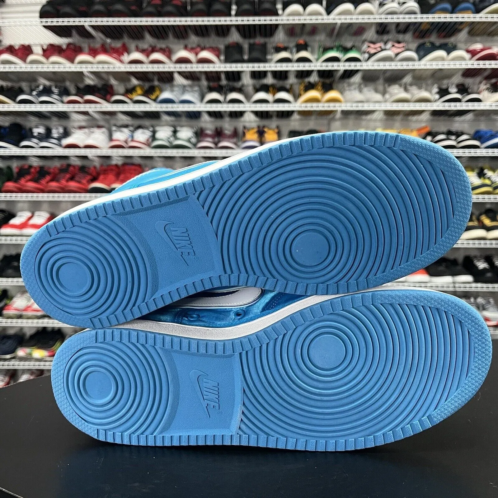 Nike Vandal Supreme High Blue Orbit 318330-400 Men's Size 13 Ladies Harley Davidson Sneakers