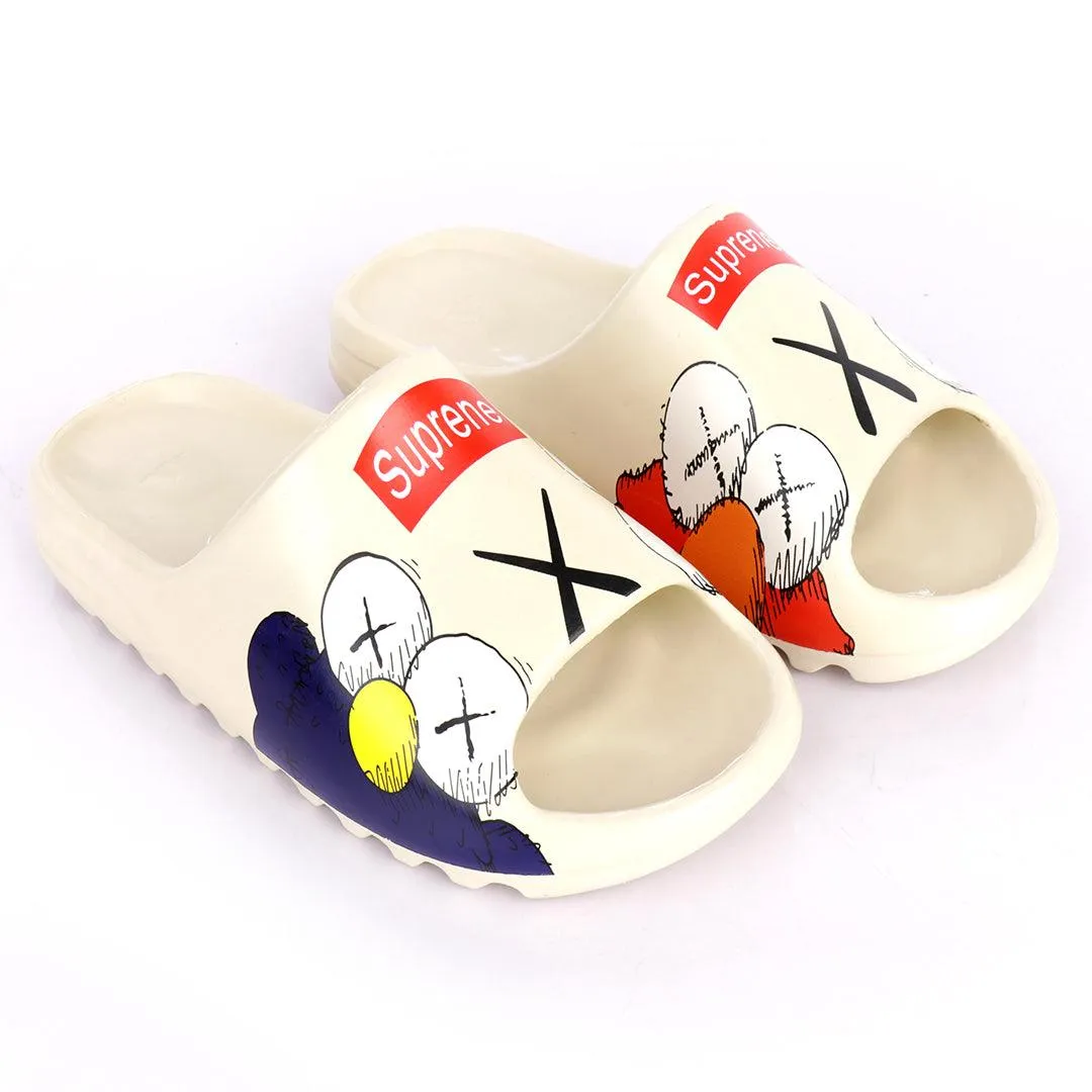 After Shower Slippers AD Supr X Kaws Rubber Light Weight Slides