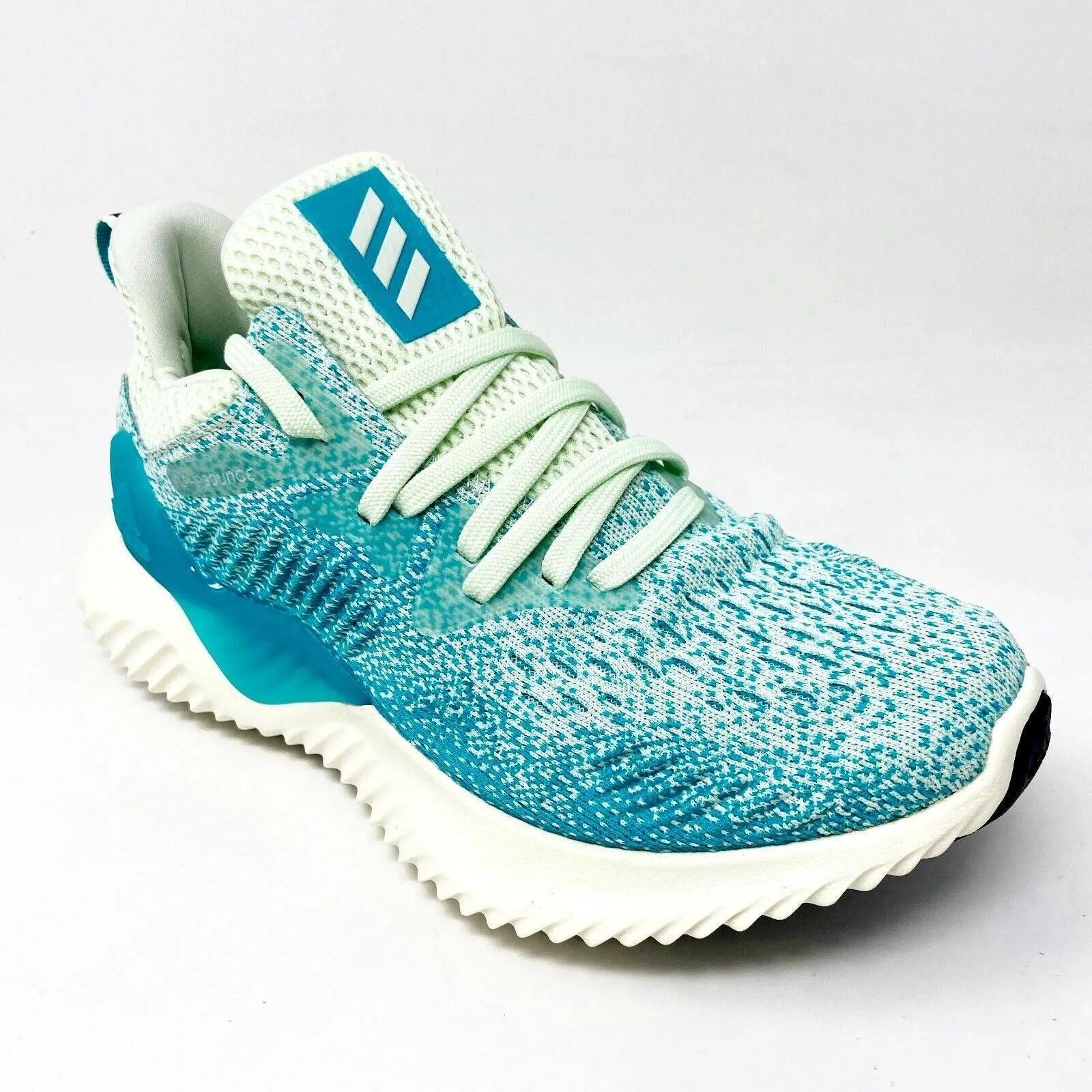 Clifton 9 Running Shoes Adidas AlphaBounce Beyond Teal White Womens Size 5.5 Running Shoes CG5578