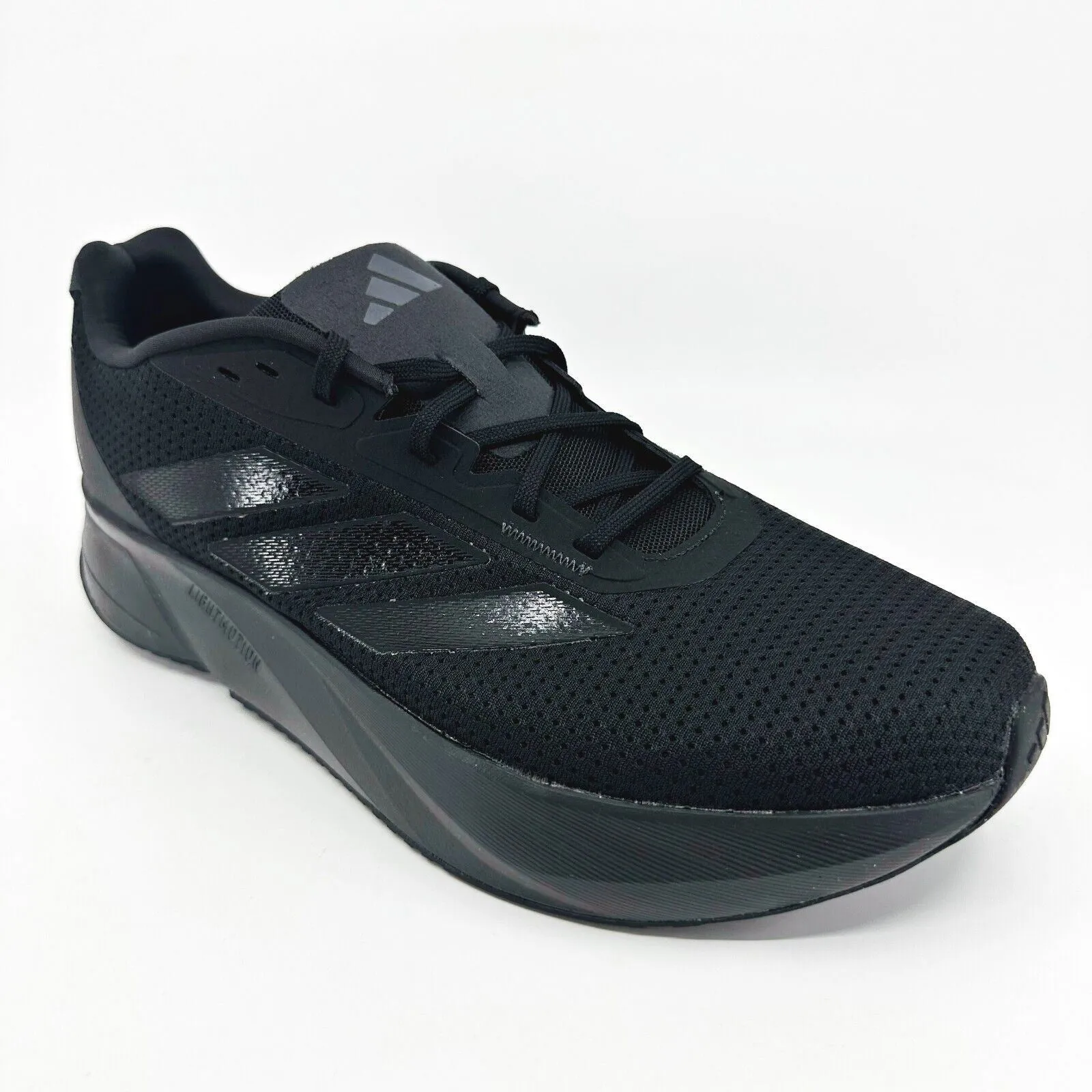 Running Shoes Pronation Adidas Duramo SL M Triple Black Mens Wide Width Running Shoes IF7254