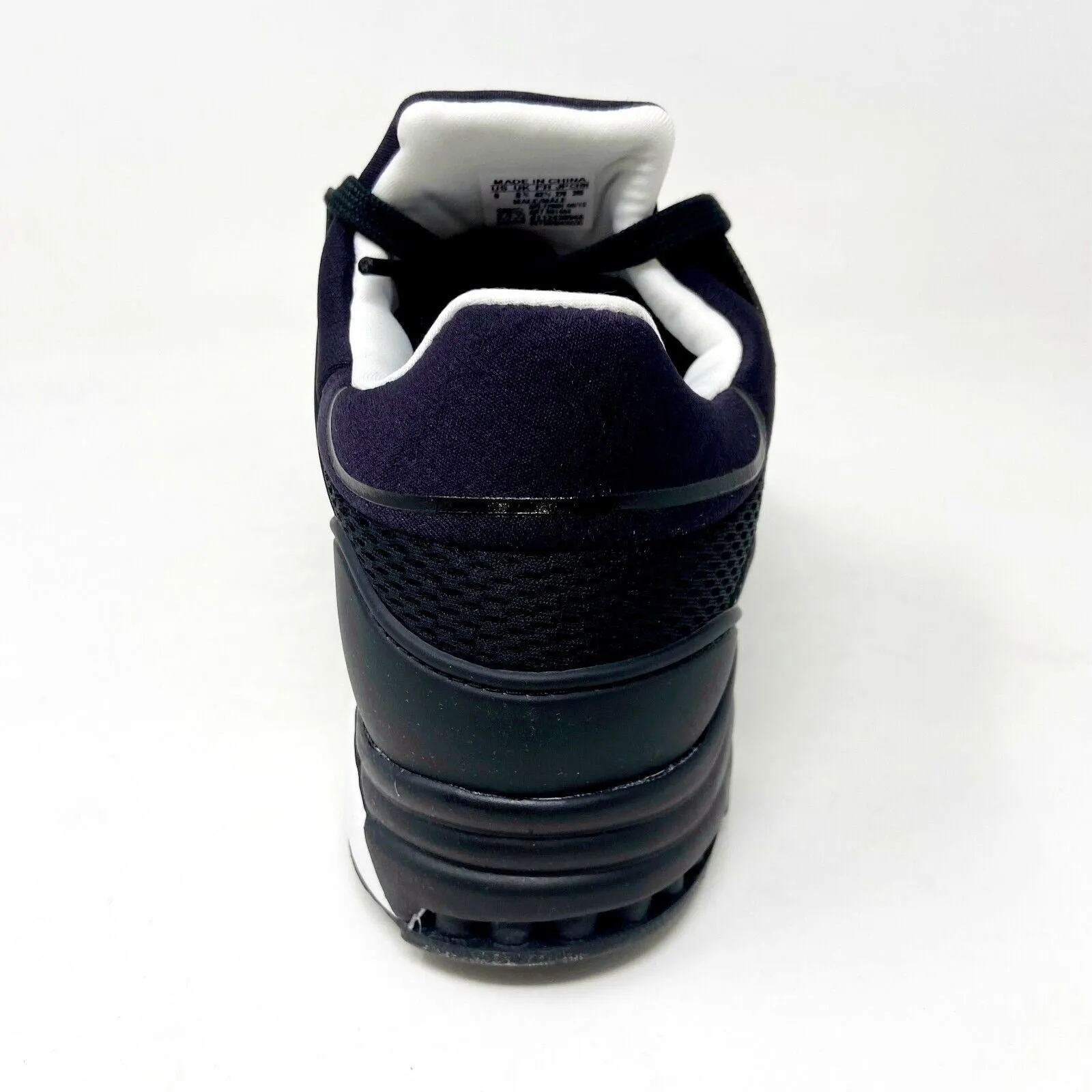 Adidas Equipment Running Support Black White Mens Running Sneakers S81484 Running And Track Shoes