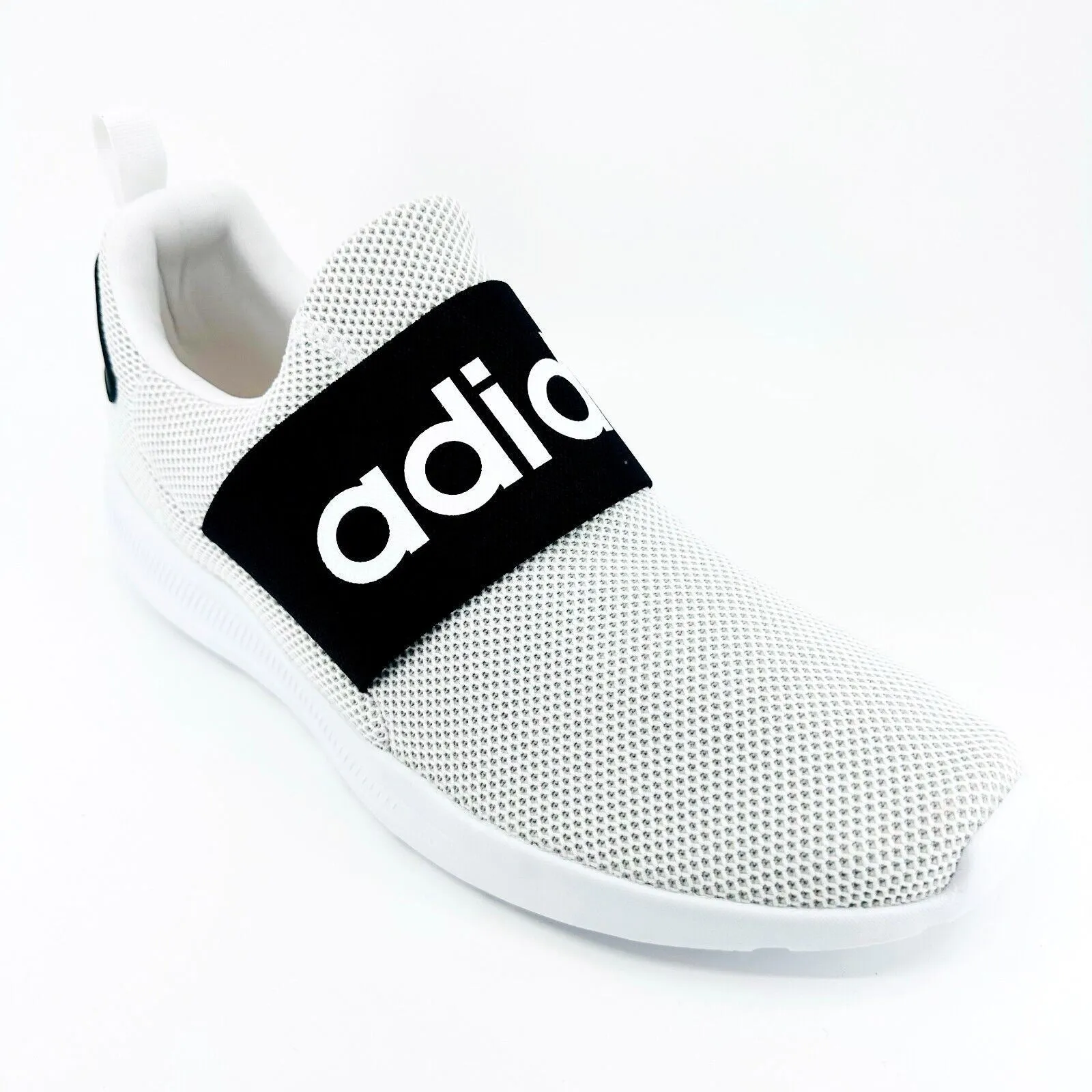 Adidas Lite Racer Adapt 4.0 White Black Mens Slip On Running Shoes H04828 Orange Running Shoes