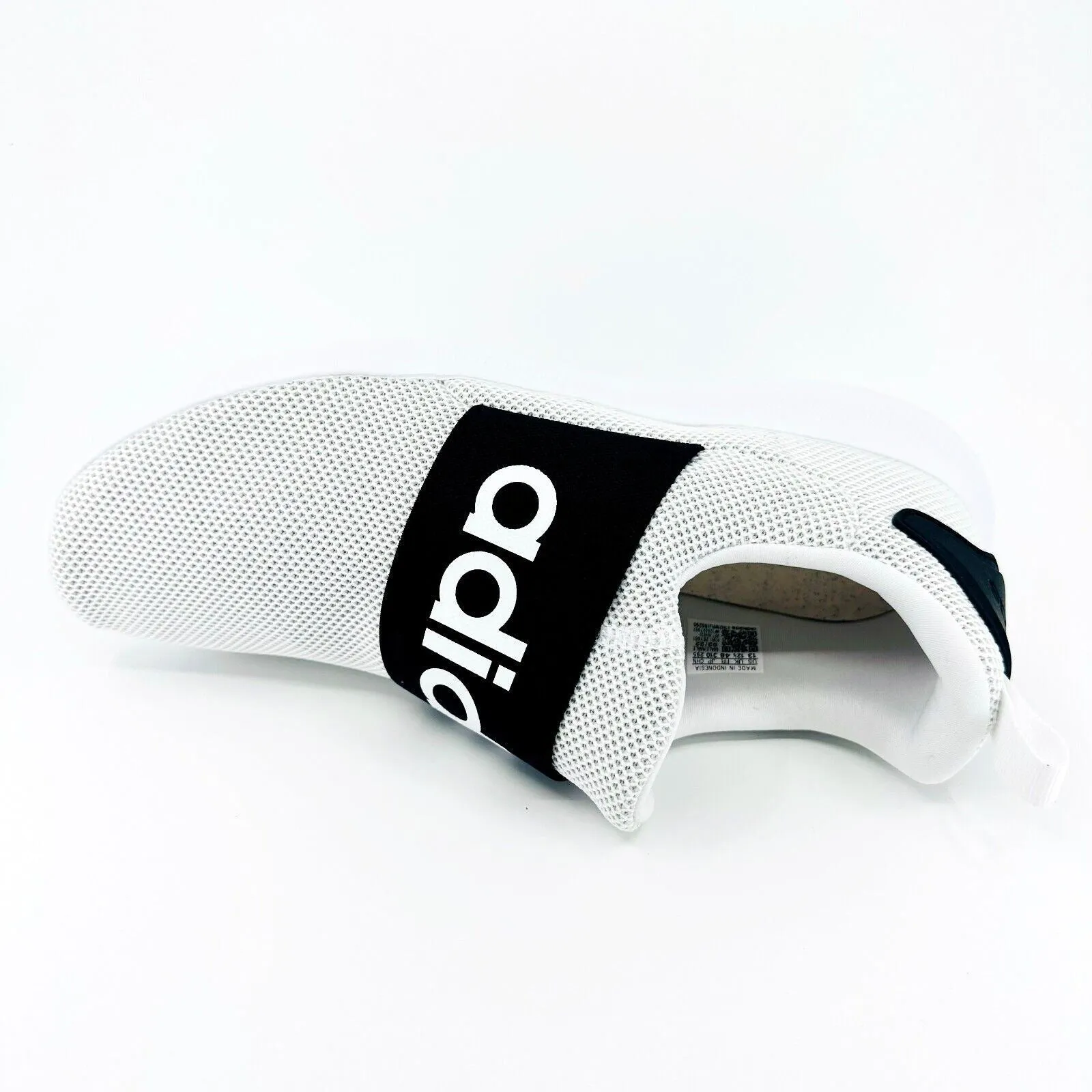 Best Running Shoes With Narrow Feet Adidas Lite Racer Adapt 4.0 White Black Mens Slip On Running Shoes H04828