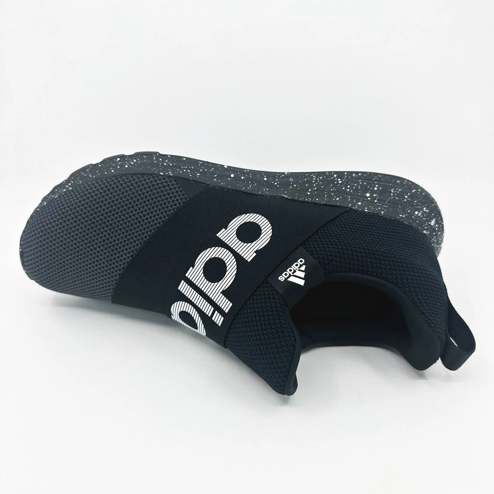 Running Shoes At Sporting Goods Adidas Lite Racer Adapt 6.0 Black White Mens Running Shoes IF7359