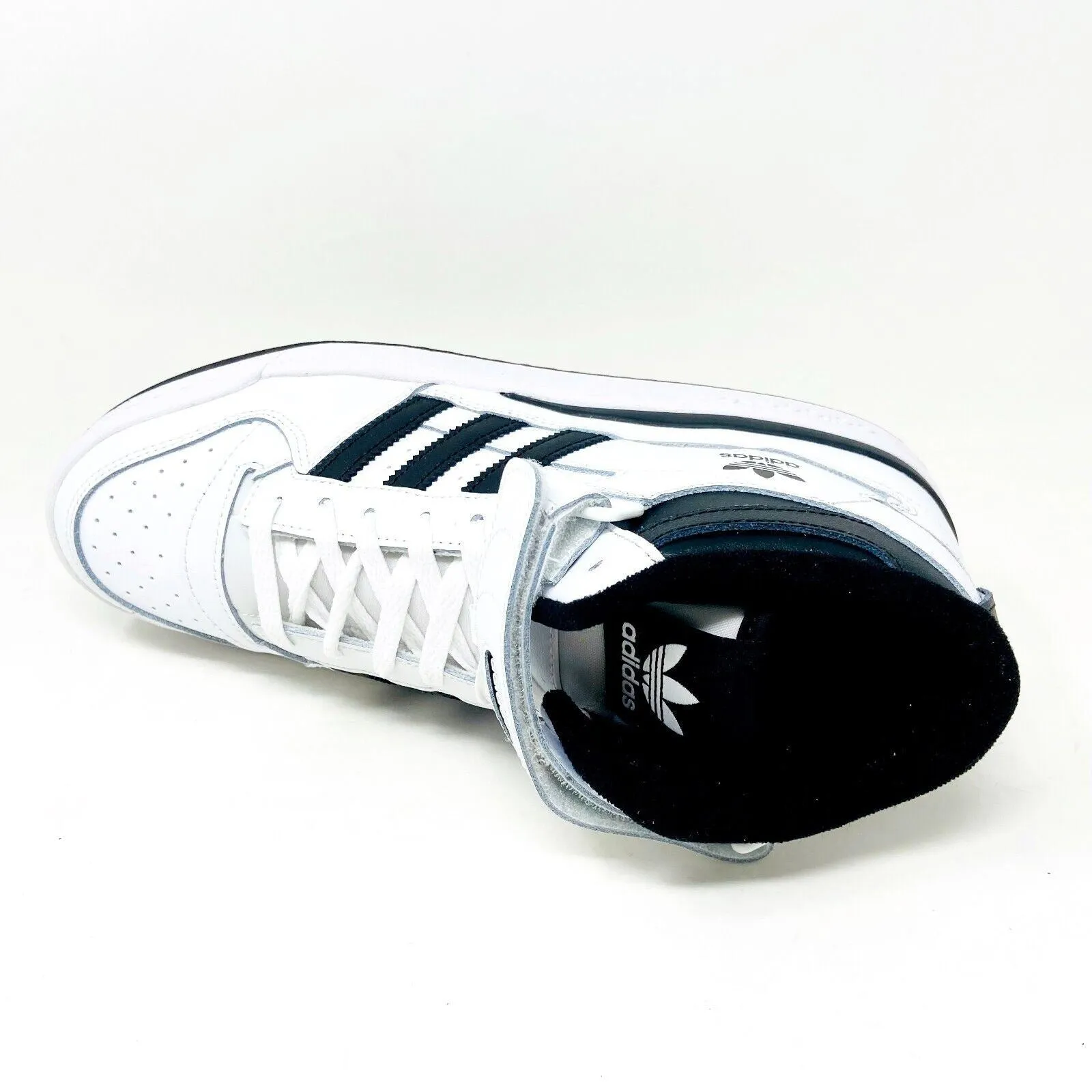 Most Comfortable Casual Oxford Shoes Adidas Originals Forum Mid White Black Mens Size 10.5 Casual Shoes FY7939