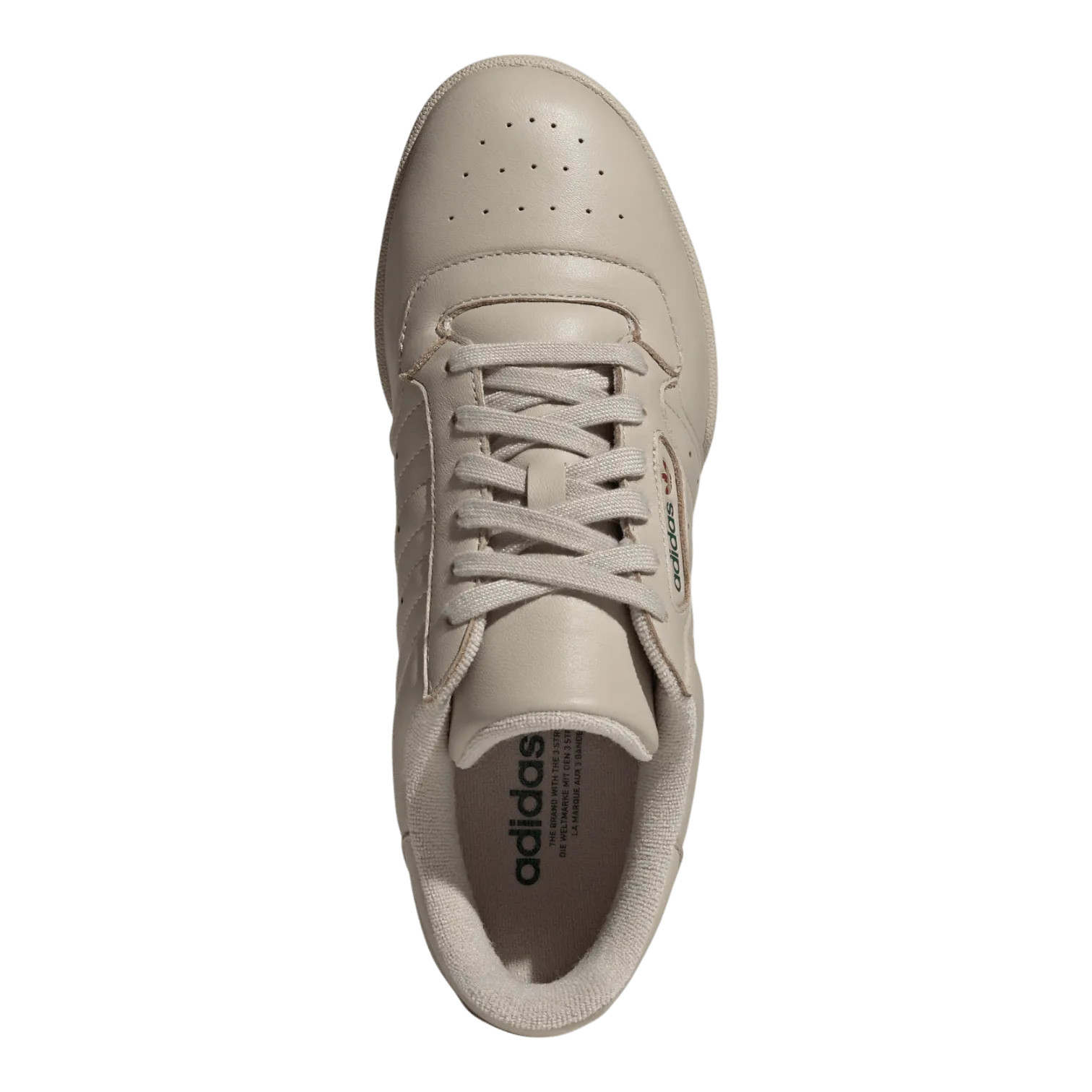 Anvil Casual Skate Shoe adidas Powerphase Beige JP7082