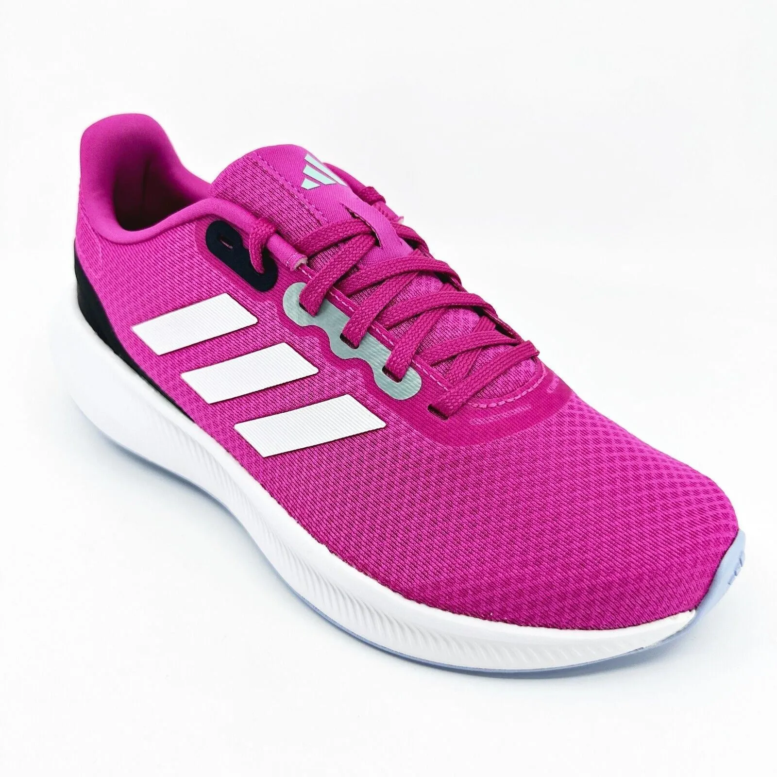 Adidas Runfalcon 3.0 Fuschia White Womens Wide Width Running Shoes HP6651 Best Shoes To Run Long Distance