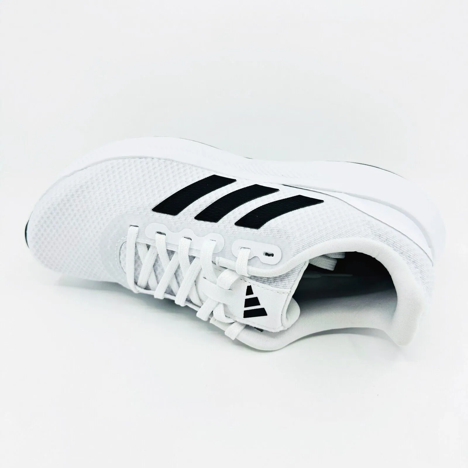 Adidas Runfalcon 3.0 White Black Womens Wide Width Running Shoes HP6653 Waterproof Running Trail Shoes