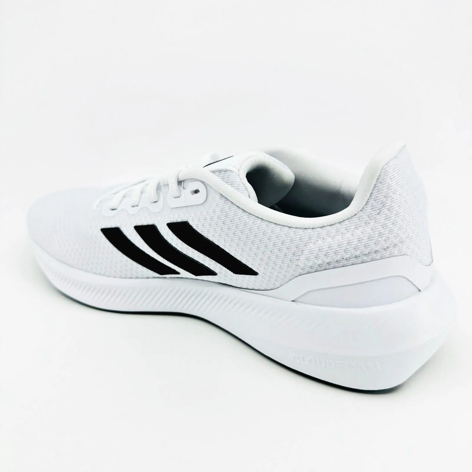 Adidas Runfalcon 3.0 White Black Womens Wide Width Running Shoes HP6653 Best Running Shoes For Cross Country