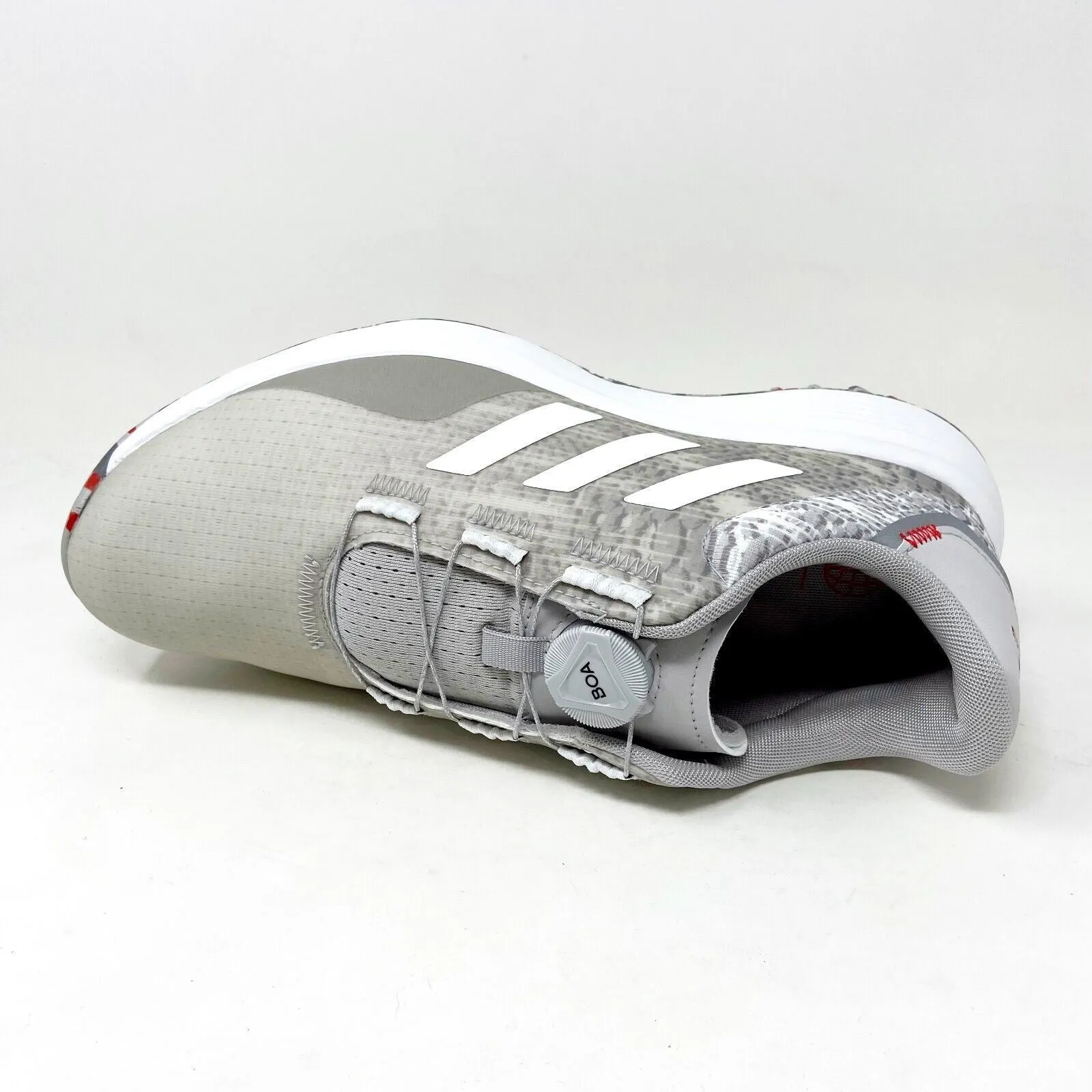 Everyday Shoes Adidas S2G SL BOA Spikeless Grey Mens Waterproof Golf Shoes GV9786