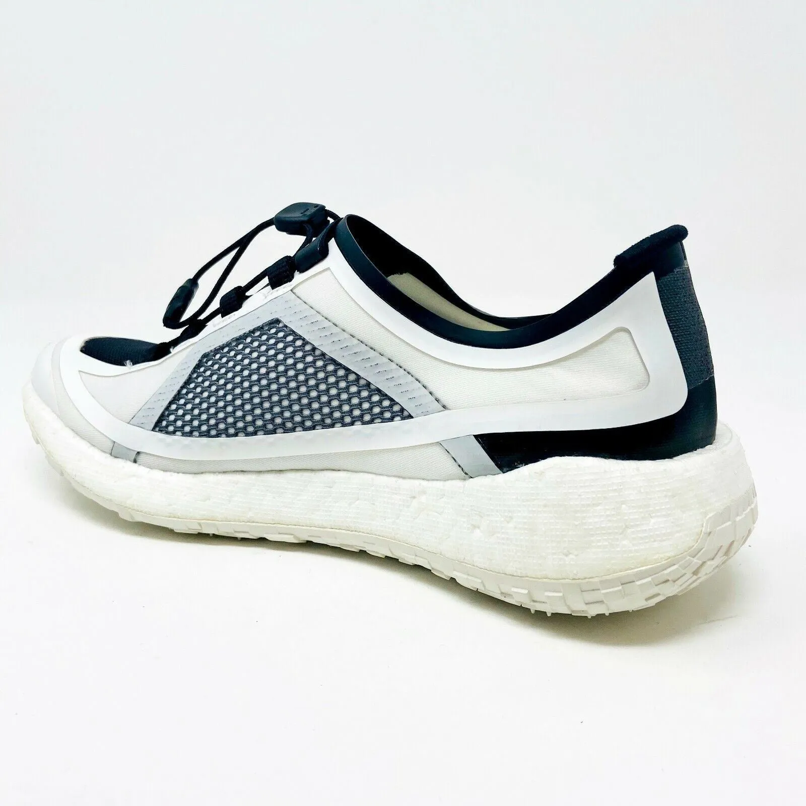 Running Shoes Marathon Adidas Stella McCartney PulseBoost HD White Black Womens Running Shoes G28329