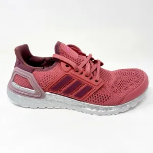Running Shoe With Wide Toe Box Adidas UltraBoost 19.5 DNA Wonder Red Burgundy Womens Running Shoes GZ6476