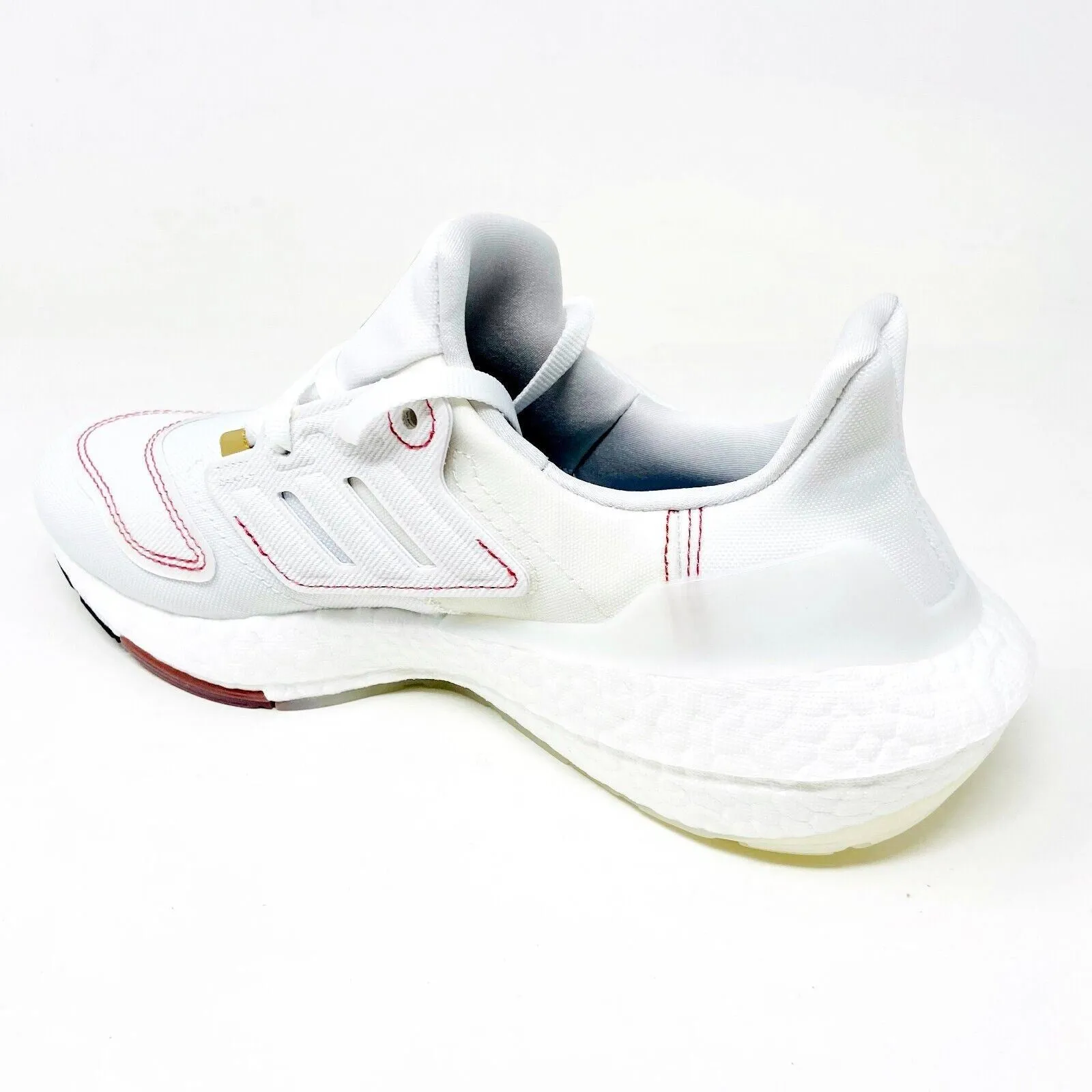 Super Cushioned Running Shoes Adidas UltraBoost 22 Cloud White Wonder Red Womens Running Shoes GX9147