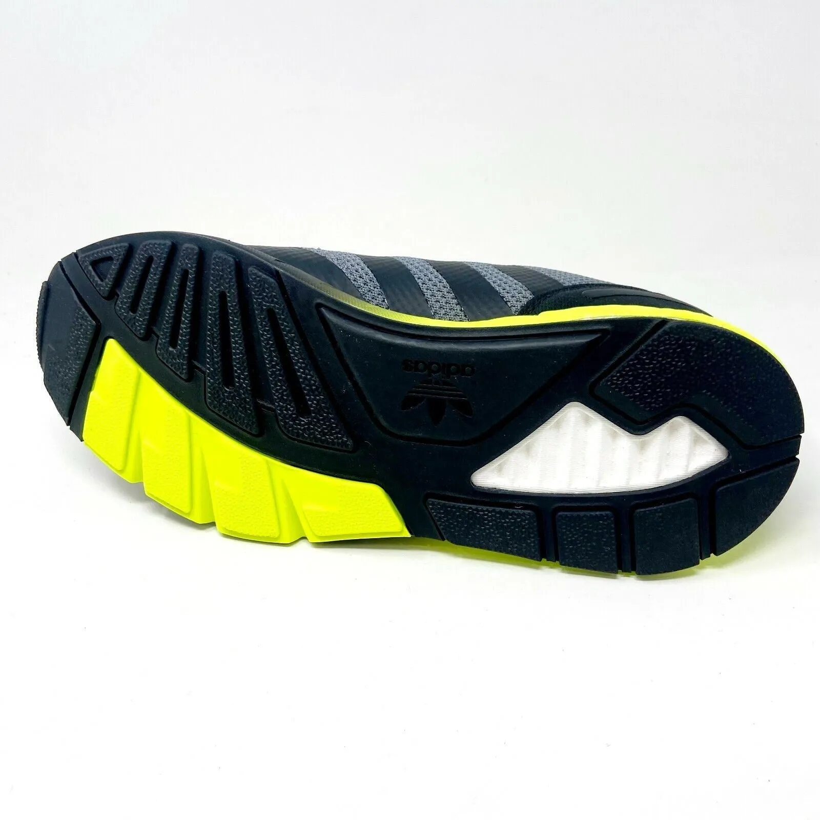 Running Shoe Outlet Stores Adidas ZX 1K Boost Black Solar Yellow Mens Size 8 Running Shoes H01258