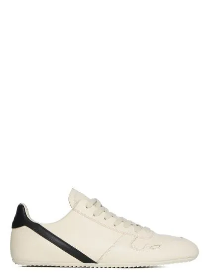 RICK OWENS - Men Leather Minimal Sneakers Sneakers By New Balance
