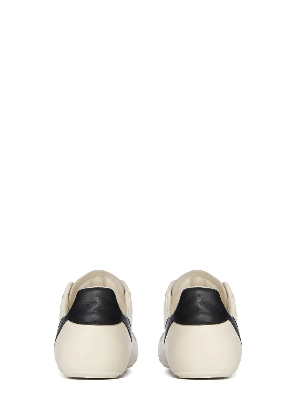 RICK OWENS - Men Leather Minimal Sneakers Shape Up Sneakers