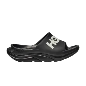 Ar Hoka One One Ora Athletic Slide Black White