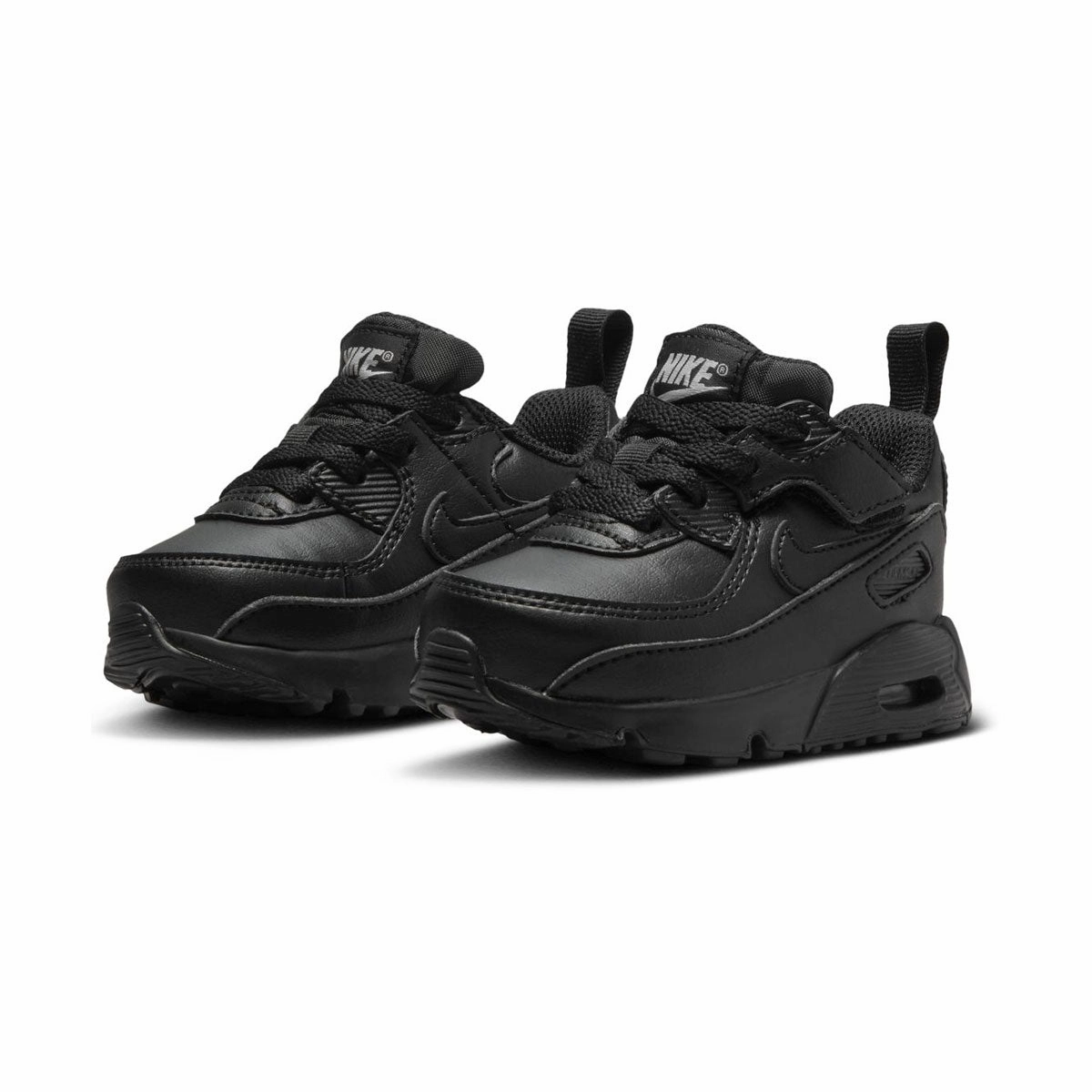 Nike Air Max 90 EasyOn 'Triple Black' Baby/Toddler Shoes Nike New Running Shoes