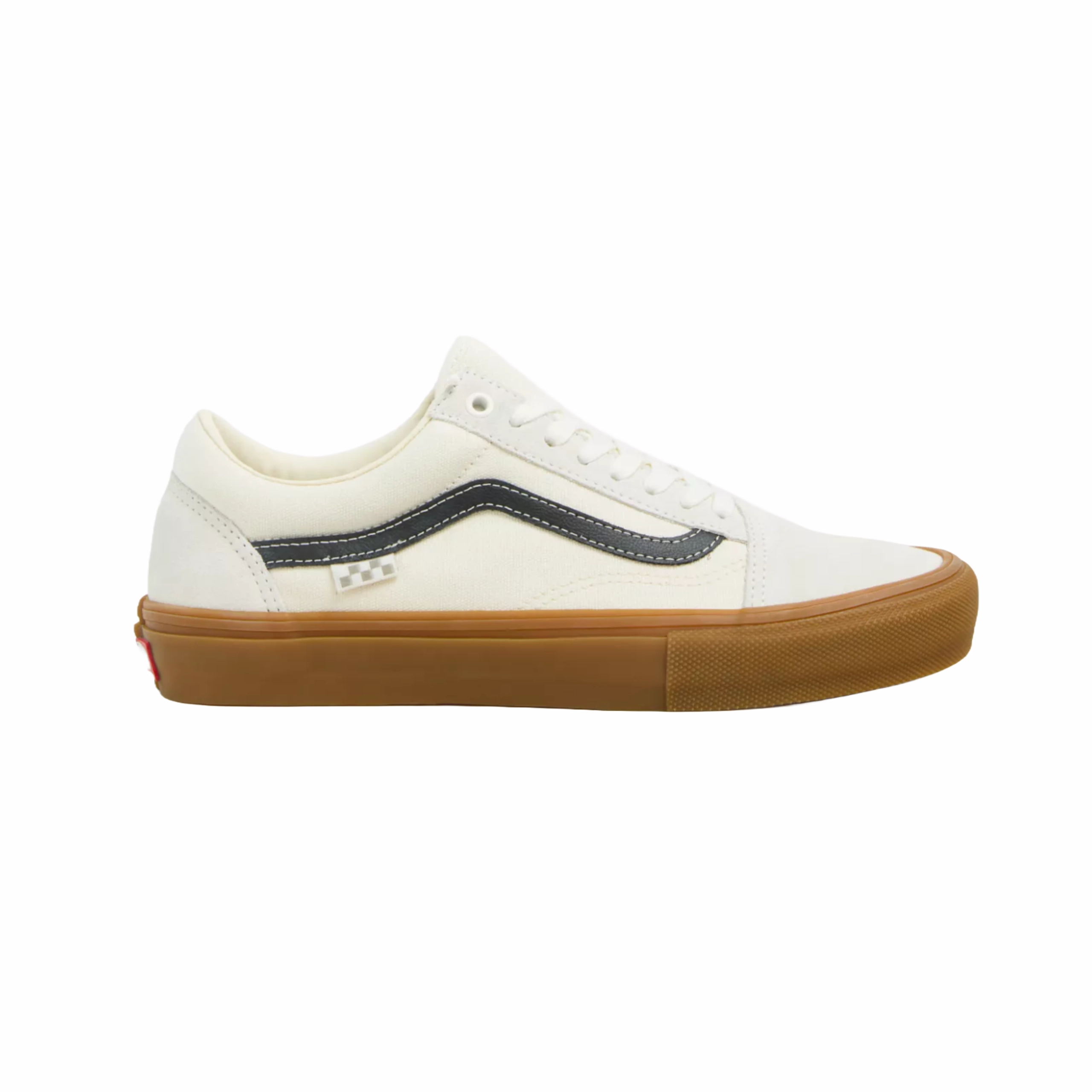 Vans Skate Old Skool Shoes - Marshmallow / Gum Ollie Skate