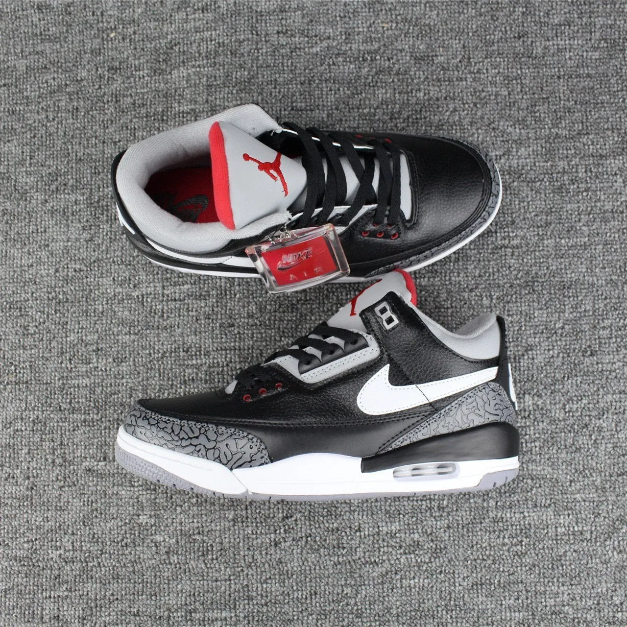 Air Jordan 3 Retro Men Shoes Comfortable Sneakers