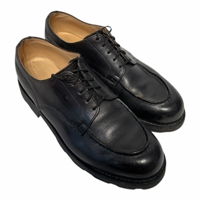 Parkway Leather Oxfords PARABOOT/Dress Shoes/EU 39/Leather/BLK/BLACK LEATHER OXFORDS
