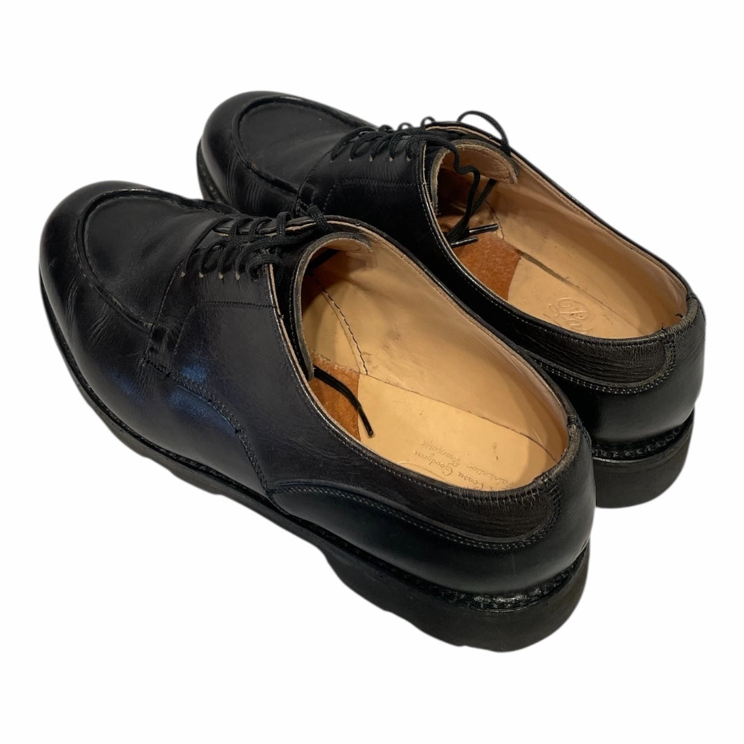 Originalgrand Wingtip Oxford PARABOOT/Dress Shoes/EU 39/Leather/BLK/BLACK LEATHER OXFORDS