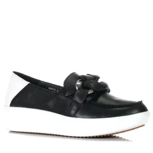 Alfie & Evie Mafia Black Loafers And Dress