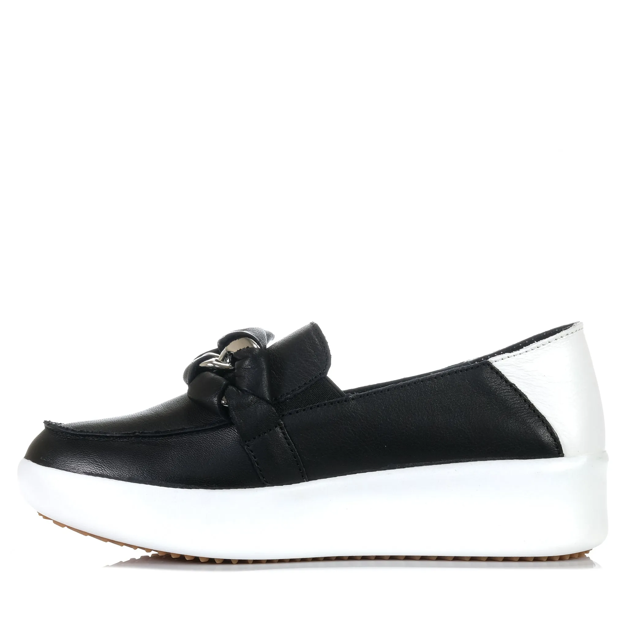 Alfie & Evie Mafia Black Larson Loafers