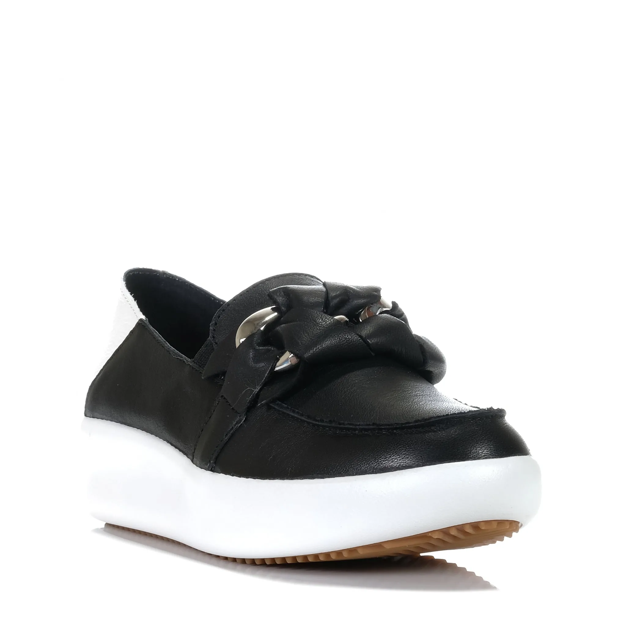 Gommino Loafers Alfie & Evie Mafia Black