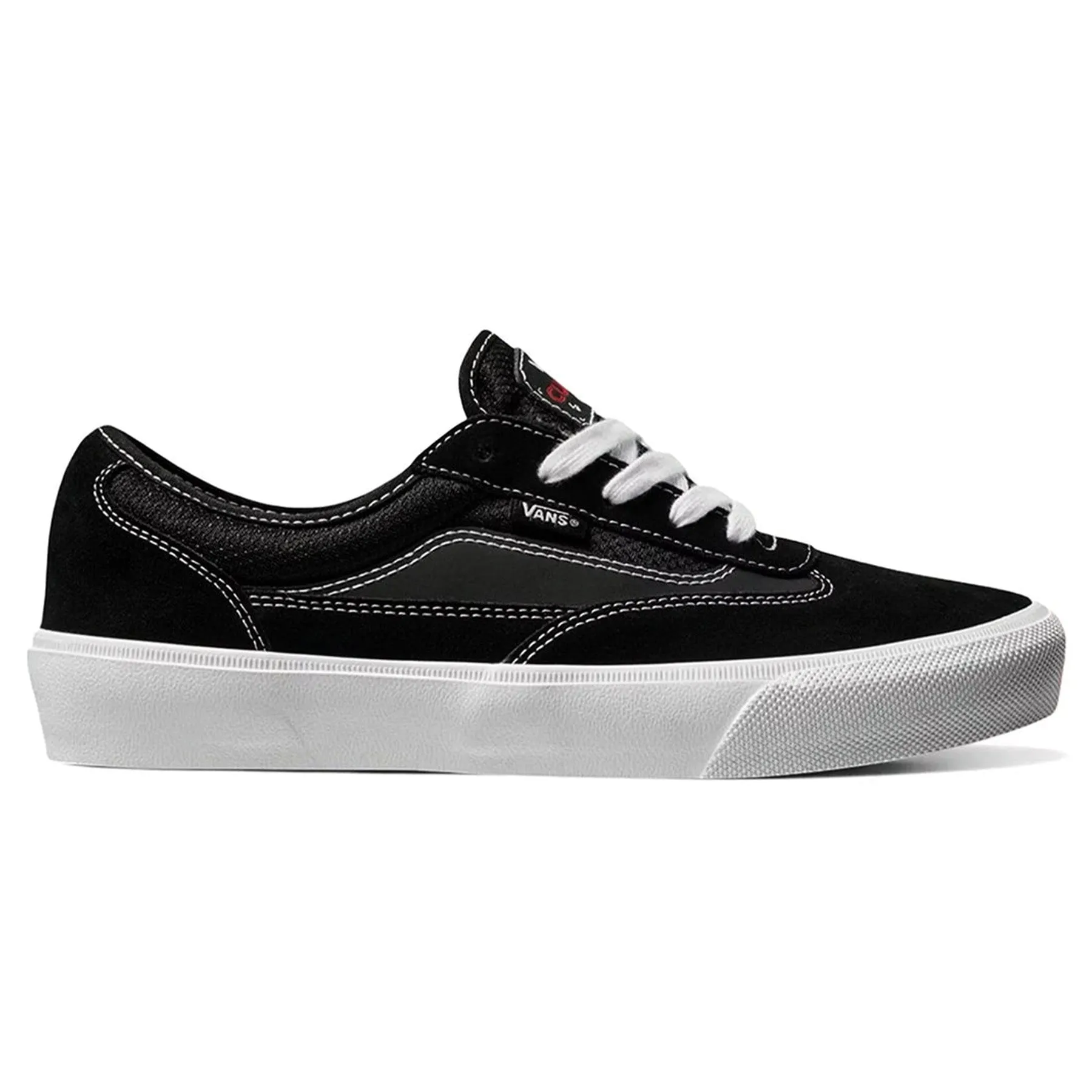 Vans Skate Curren Caples Black/White/Gum High Tops Best Slip On Skate
