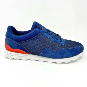 Clae Hoffman Midnight Suede Deep Navy Mesh Mens Casual Shoes Sneakers Shoes For Long Casual Dress