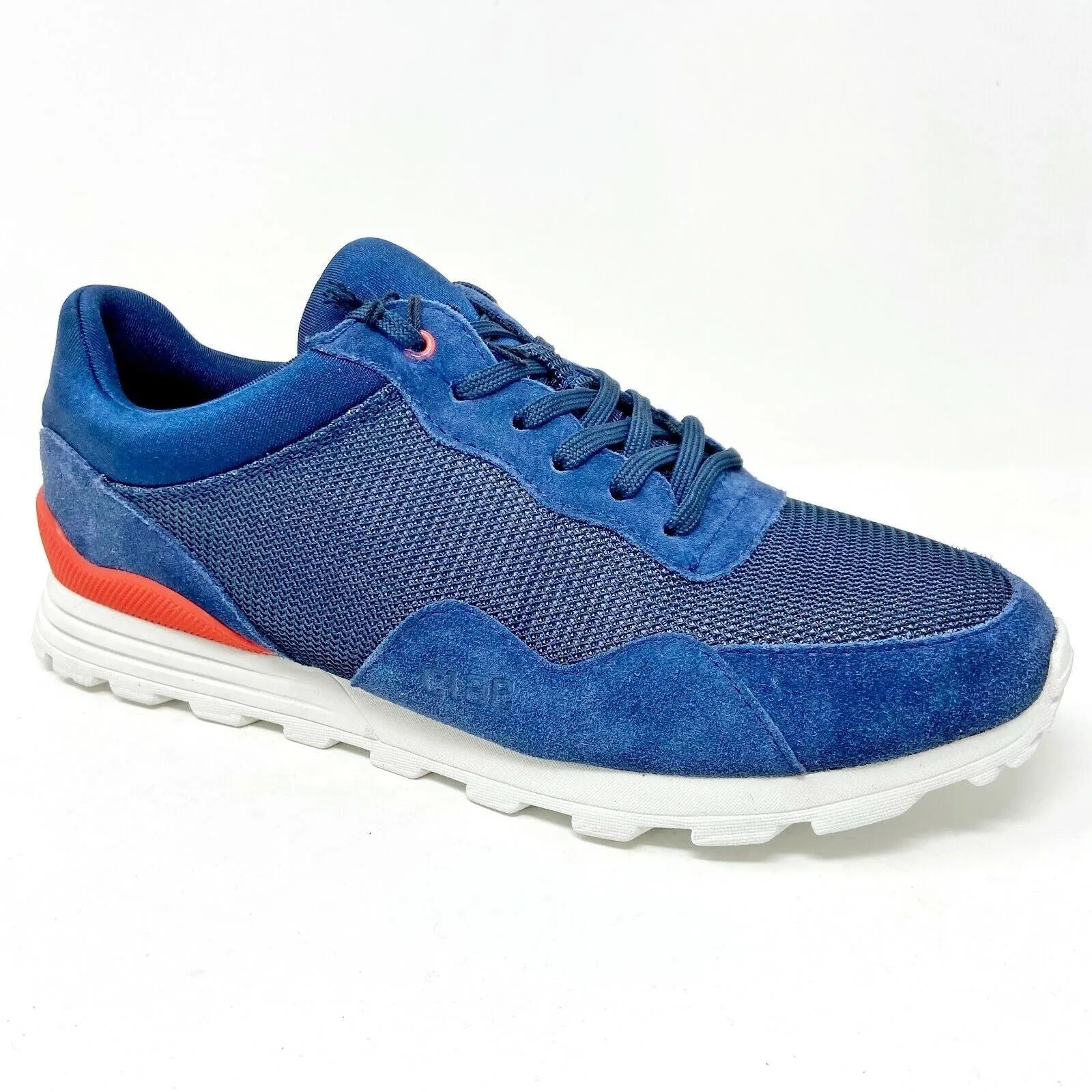 Clae Hoffman Midnight Suede Deep Navy Mesh Mens Casual Shoes Sneakers Best Shoes For Gym And Casual