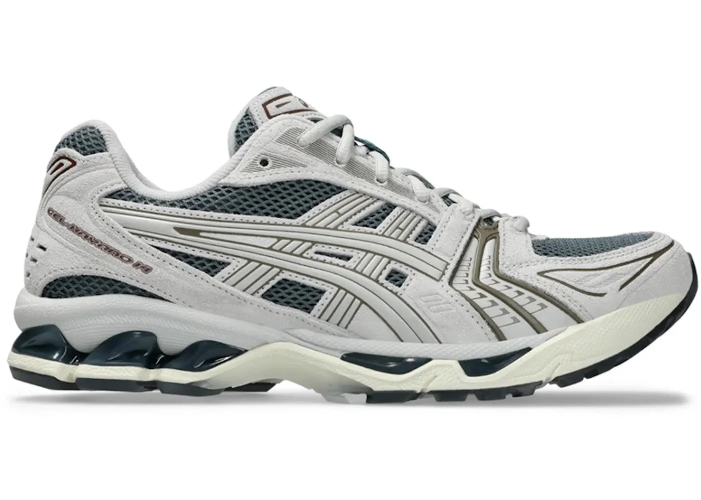 ASICS Gel-Kayano 14 Ironclad Cloud Grey Asics High End Running Shoes