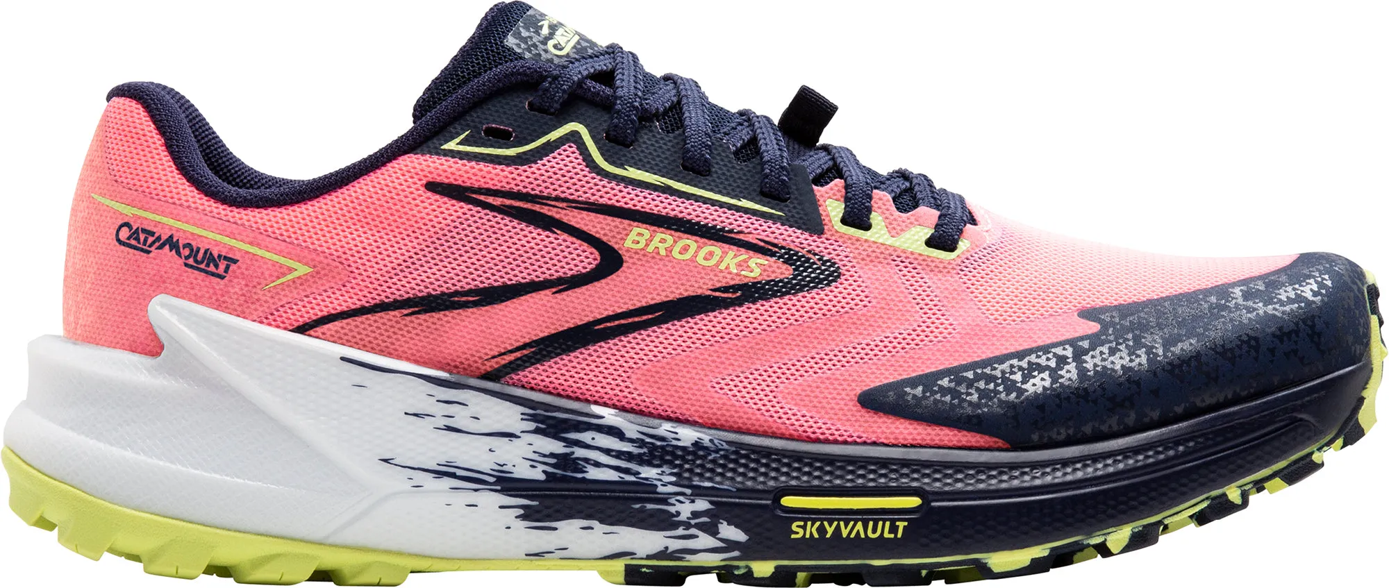 Brooks Catamount 3 Womens Trail Running Shoes - Pink Running Shoes Review