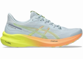 Japanese Asics Shoes ASICS GT-1000 13 Paris Cool Grey Safety Yellow