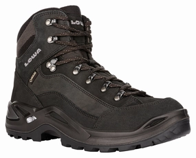 Lowa Men Black RENEGADE GTX MID Tenaya Climbing
