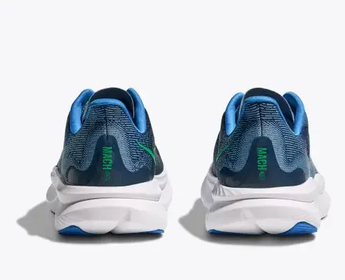 Best Shoes For Travel Men's Hoka Mach 6 (Downpour/Thunder Cloud)