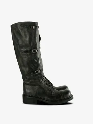 Ems Boots MIU MIU - Women Strapped Calf Boot