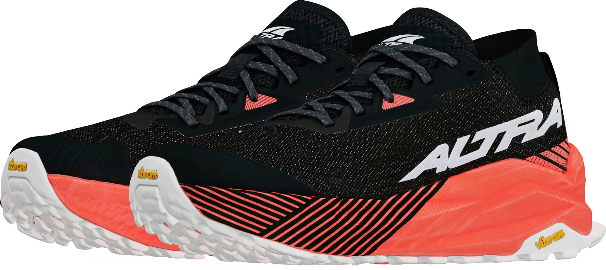 Trail Running Shoes For Pronation Altra Olympus 275 Womens Trail Running Shoes - Black