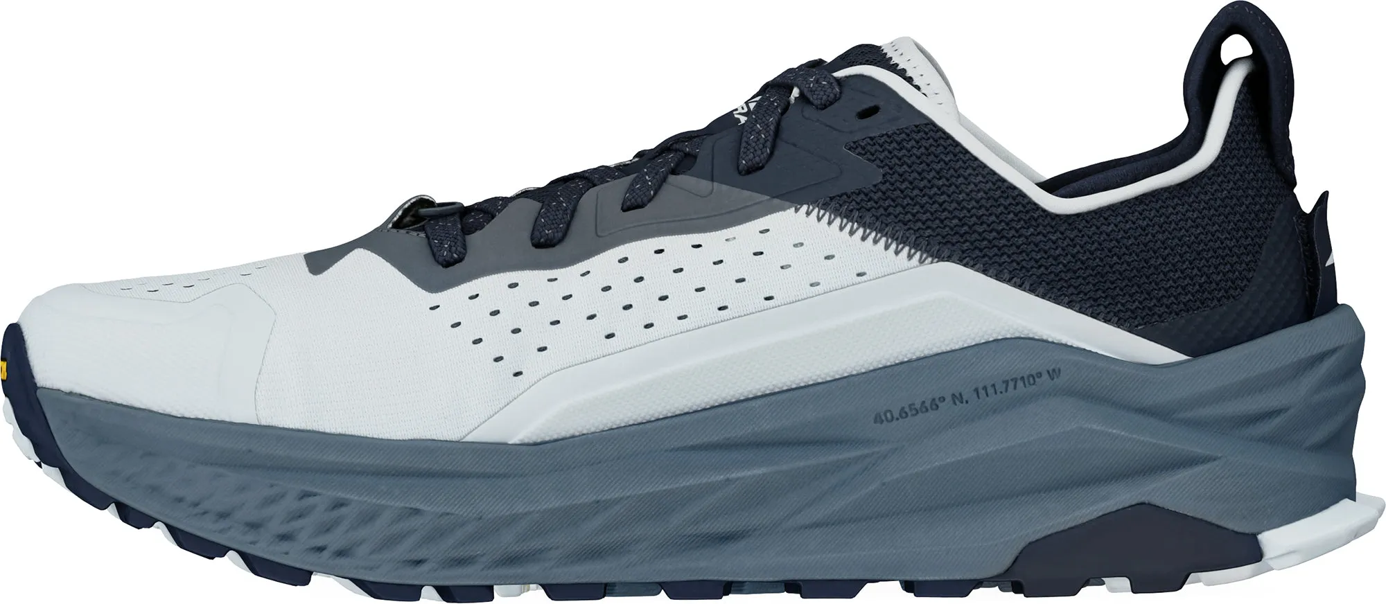 Altra Olympus 6 Mens Trail Running Shoes - Blue Flexible Trail Running Shoes