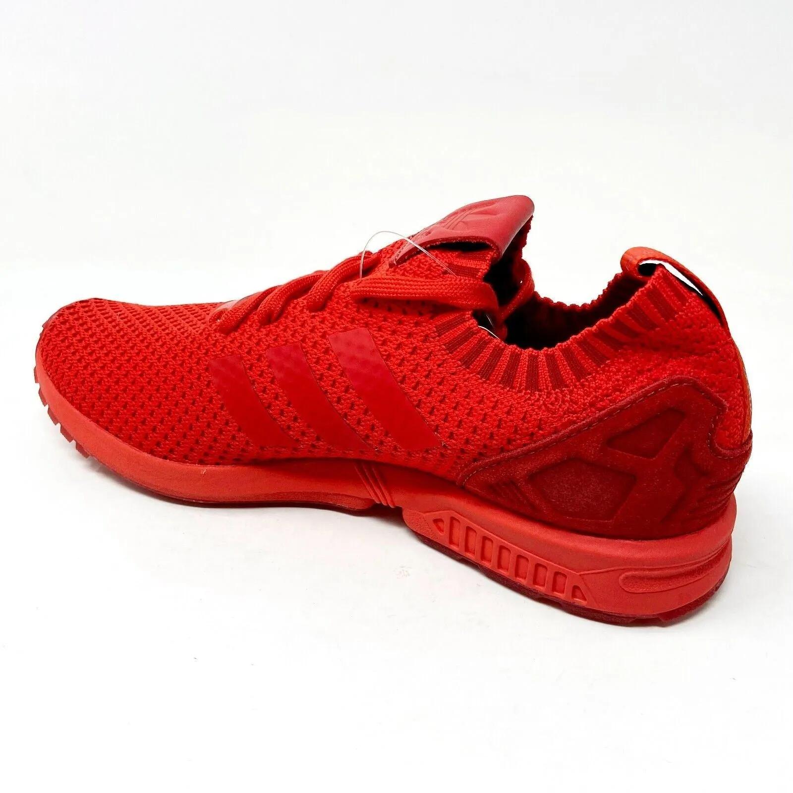 Adidas Originals ZX Flux PK Tripe Red Mens Primeknit Running Shoes S76497 Shoes For Running In