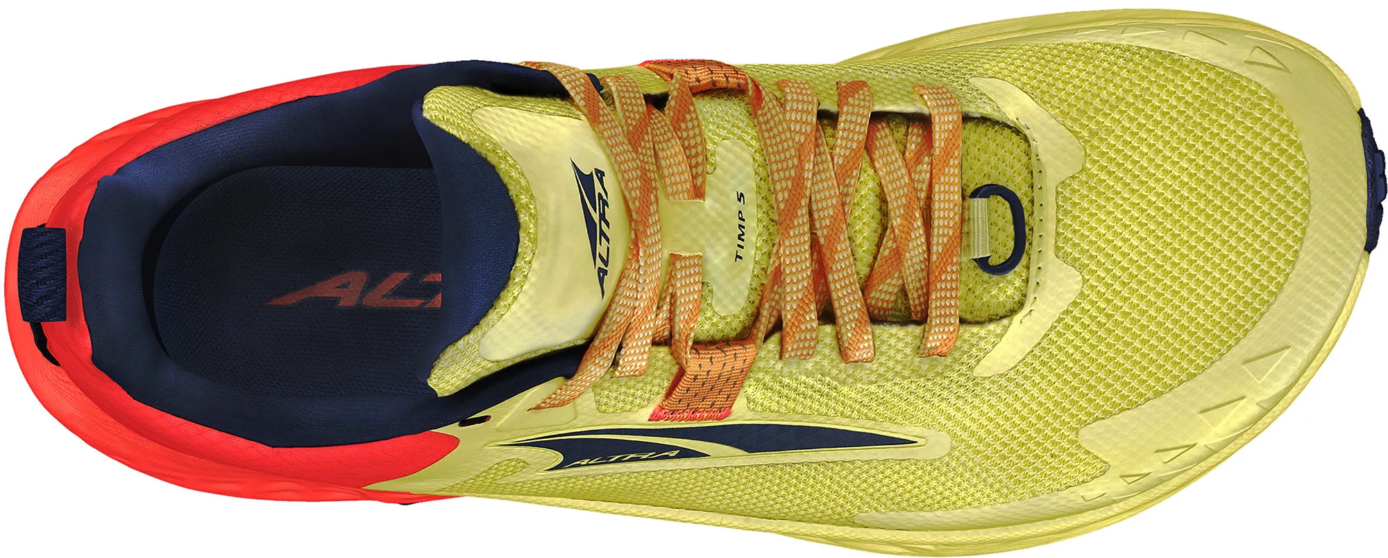 Altra Timp 5 Womens Trail Running Shoes - Yellow Road Shoes For Trail Running