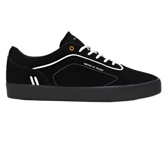 Vulcan Skate Hours is Yours Code V2 Skate Shoe - Black Pinstripe