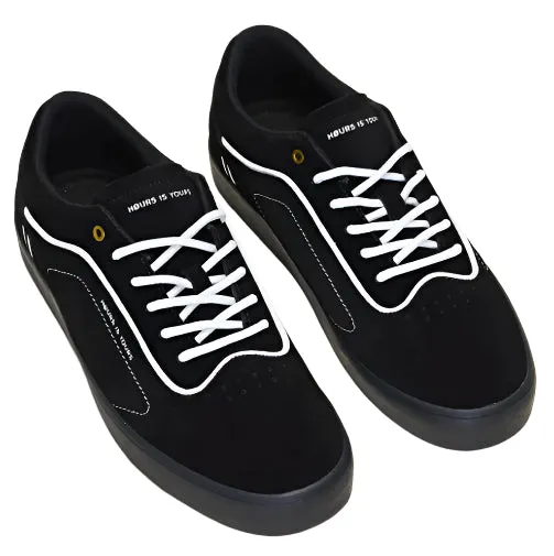 Solar Skate Shoes Hours is Yours Code V2 Skate Shoe - Black Pinstripe
