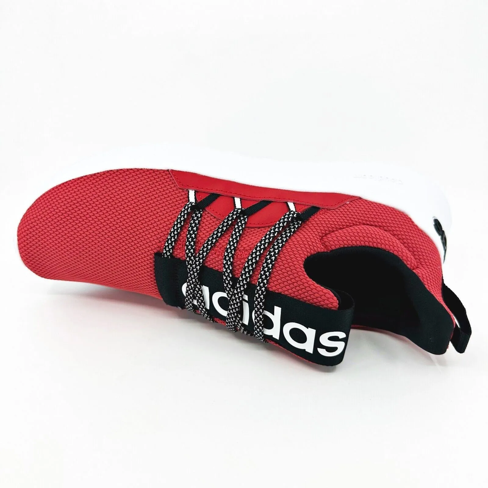 Track Shoes For Running Adidas Lite Racer Adapt 5.0 Scarlet Red White Mens Running Shoes IF5053