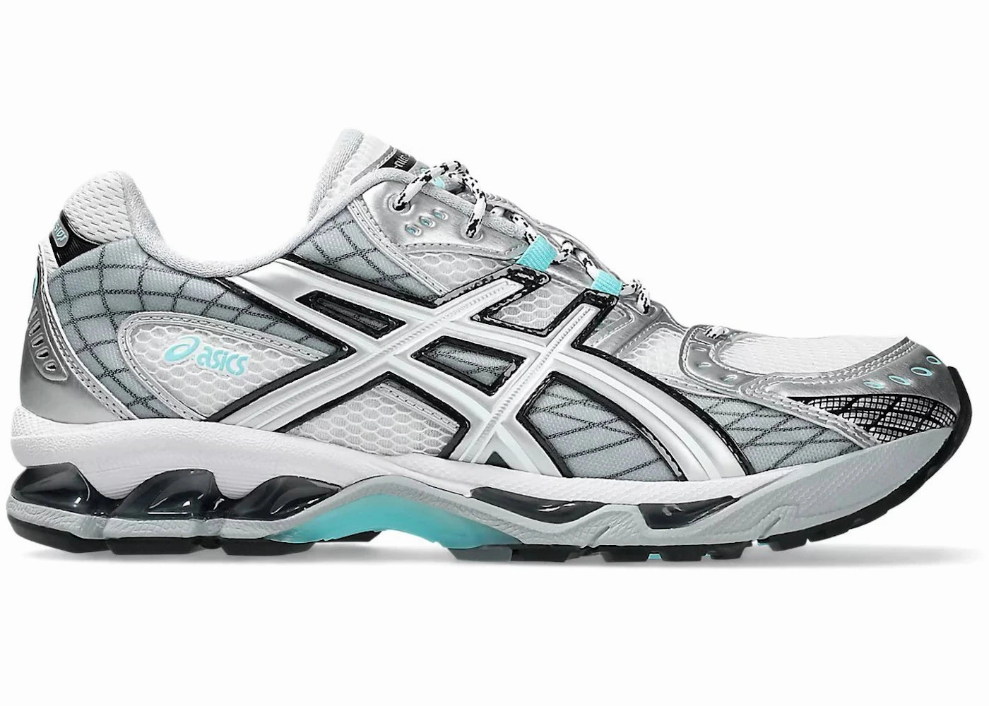 Asics Venture Trail Running Shoes ASICS Gel-Nimbus 10.1 White Piedmont Grey Blue