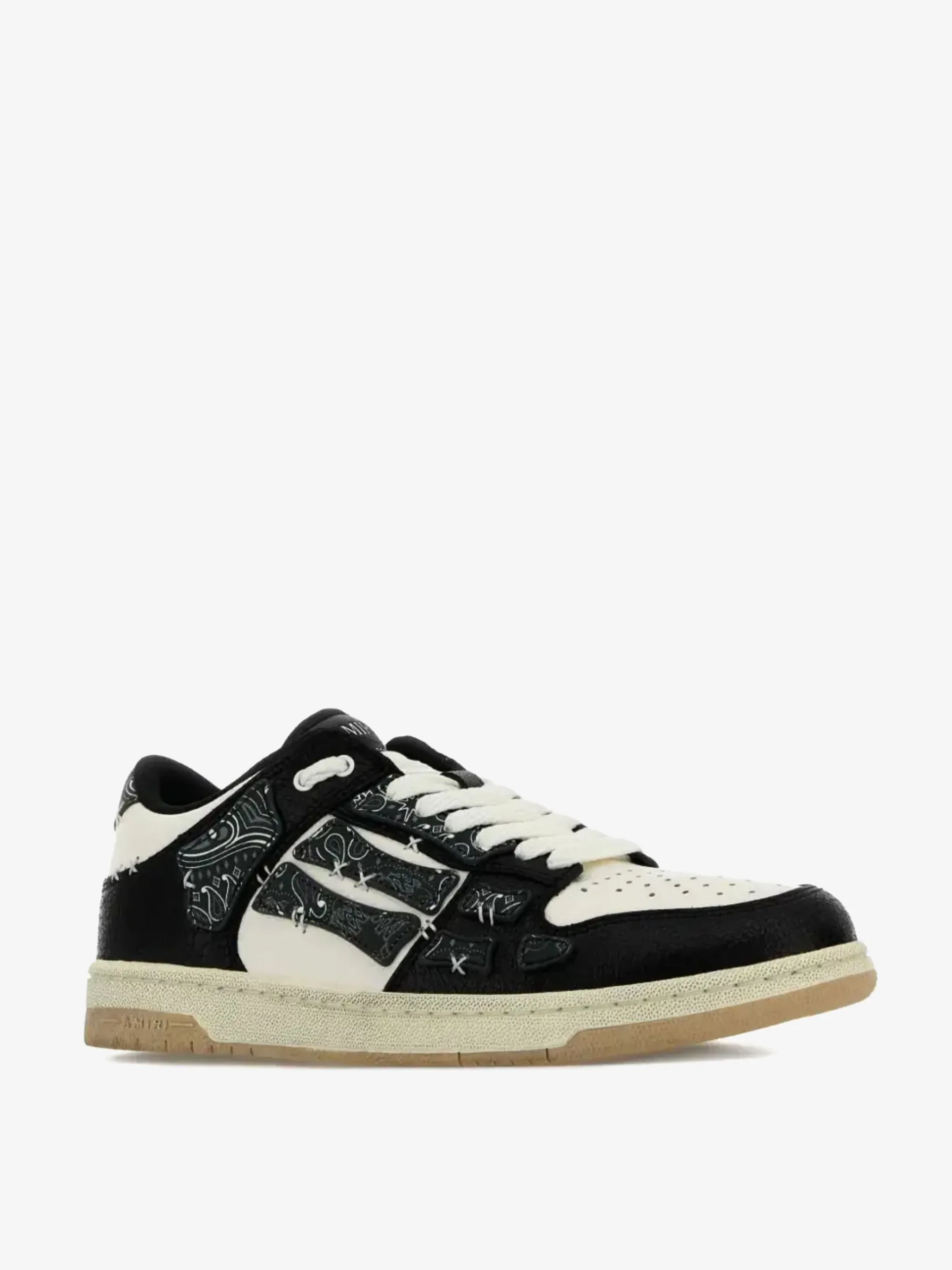AMIRI - Men Bandana Skel Top Low Sneakers Sneakers By Kanye West
